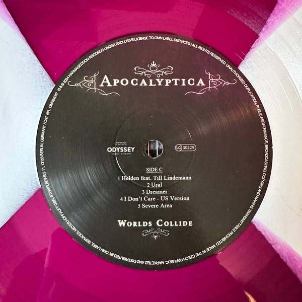 Apocalyptica – Worlds Collide (2LP color)